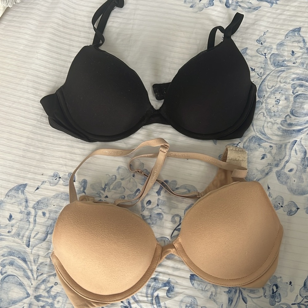 Calvin Klein T shirt bra bundle of 3